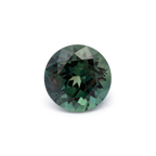 Saphir - grün, rund, 4.7x4.7 mm, 0.54 ct, Nr. XSR11280