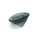 Saphir - grün, rund, 4.8x4.8 mm, 0.52 ct, Nr. XSR11281