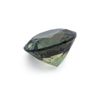 Sapphire - green, round, 4.1x4.1 mm, 0.34 ct, No. XSR11282
