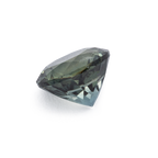 Sapphire - green, round, 4.1x4.1 mm, 0.38 ct, No. XSR11283