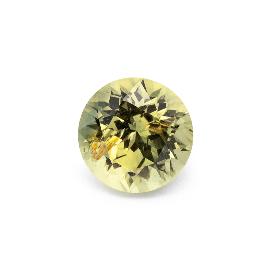 Saphir - grün & gelb, rund, 4.1x4.1 mm, 0.35 ct, Nr. XSR11293