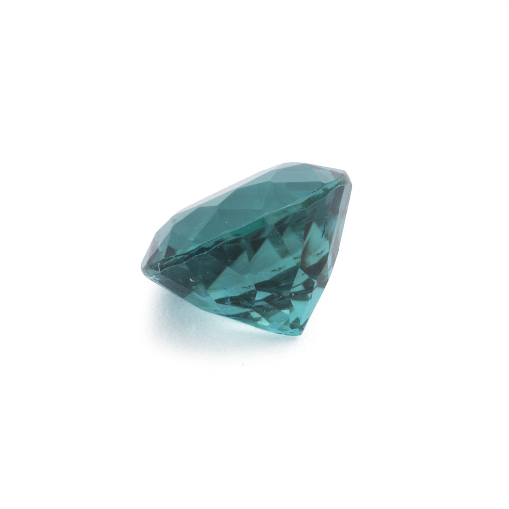 Tourmaline - green & blue, round, 6.1x6.1 mm, 0.99 ct, No. TR991233